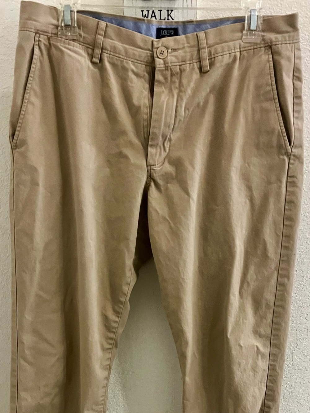 J. Crew Men's Tan Sutton Summerweight Chino Pants